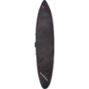 Ocean & Earth Aircon Black / Red Gun Surboard Bag - Fits 1 Board - 9'6"