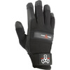 Triple 8 Skateboard Pads Downhill Longboard Black Slide Gloves - Large / X-Large