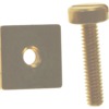 Miscellaneous Longboard Fin Plate and Screw Brass Fin Hardware