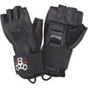 Triple 8 Skateboard Pads Hired Hands Black Wrist Guards - Small