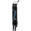 Blocksurf Ultra Black / Clear Black Surfboard Leash - 8'