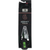 Ocean & Earth One XT Premium Black / Lime Surfboard Leash - 6'