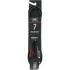 Ocean & Earth One XT Premium Black Surfboard Leash - 7'