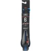 Ocean & Earth One XT Slimline Lightweight Comp Blue Surfboard Leash - 6'