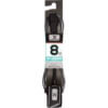 Ocean & Earth Regular Black Longboard / SUP Surfboard Leash - 8'