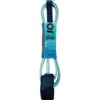 Ocean Grom Calf Sarai Stormy Sea Blue Surfboard Leash - 9'