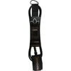 Stay Covered Deluxe Super Comp Black Surfboard Leash - 5'6"
