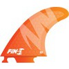 Fin-S S5 Honeycomb Orange Fin-S Thruster Surfboard Fins Includes 3 Fins