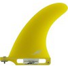 Fins Unlimited D Performance Yellow Longboard Fin - 6"