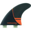 Ocean & Earth OE-1 Whip Small Black / Red Thruster Dual Tab Includes 3 Fins