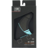 Ocean & Earth OE-1 Whip Medium Black / Blue Thruster Dual Tab Includes 3 Fins