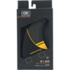 Ocean & Earth OE-1 Whip Large Black / Orange Thruster Dual Tab Includes 3 Fins