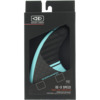 Ocean & Earth OE-3 Speed Medium Black / Blue Thruster Dual Tab Includes 3 Fins