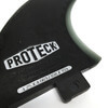 Pro Teck Performance 4.25" Black FCS Side Fins Includes 2 Fins