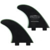 Pro Teck Performance 4.5" Black FCS Side Fins Includes 2 Fins