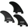 Pro Teck Performance 4" Black FCS Fin System Includes 3 Fins