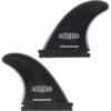 Pro Teck Performance 4.25" Black Futures Side Fins Includes 2 Fins