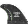 Pro Teck Performance 4.5" Black Futures Side Fins Includes 2 Fins