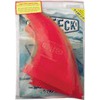 Pro Teck Super Flex FFS Red / Yellow Futures Fin System Includes 3 Fins