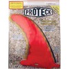 Pro Teck Super Flex 7" Red / Yellow Center Fin