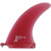 Ray Gun Fins Fiberglass Red Single Fin - 7"