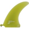 Ray Gun Fins Fiberglass Yellow Single Fin - 7"