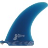 Ray Gun Fins Fiberglass Blue Single Fin - 8"