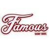 Famous Surf 6 Assorted Colors Surf Sticker