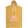 Ocean & Earth Custard Hooded Poncho - Ladies