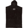Ocean & Earth Mens Corp Black Hooded Poncho