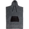 Ocean & Earth Day Break Charcoal Poncho - Mens