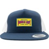 Bubble Gum Surf Wax Throwback Black / White Retro Trucker Hat - Adjustable