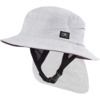 Ocean & Earth Men's Indo Stiff Peak White Marble Bucket Surf Hat - Small/22.83"