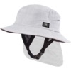 Ocean & Earth Men's Indo Stiff Peak White Marble Bucket Surf Hat - Large/24.02"