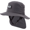 Ocean & Earth Men's Indo Stiff Peak Black Bucket Surf Hat - X-Large/24.4"