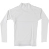 Blocksurf Long-Sleeve White Rash Guard - X-Small