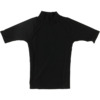 Blocksurf Short-Sleeve Black Rash Guard - Large