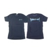 Bubble Gum Surf Wax Gradient Blue Logo Navy Heather Men's Short Sleeve T-Shirt - Medium