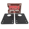 Dooks Skateboard Riser Pads Riser Pads - Set of Two (2) - 1/4"