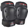 Triple 8 Skateboard Pads Park Black Knee & Elbow Pad Set - Large