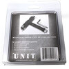 Unit Tools T-Tool Black / Chrome Multi-Purpose Skate Tool