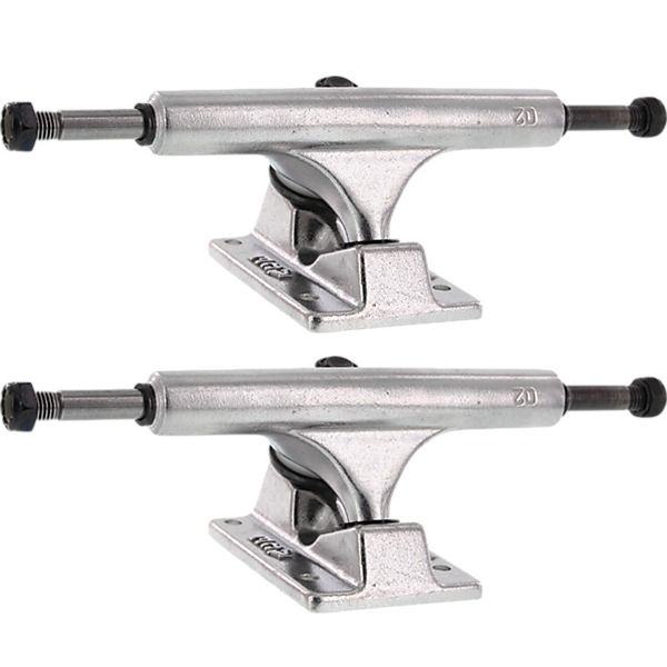 Ace Trucks MFG. 02 Classic Low Polished Skateboard Trucks - 5.0" Hanger 7.6" Axle (Set of 2)