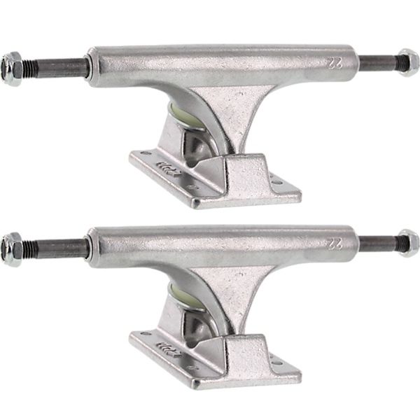 Ace Trucks MFG. 22 Classic High Polished Skateboard Trucks - 5.0" Hanger 7.6" Axle (Set of 2)