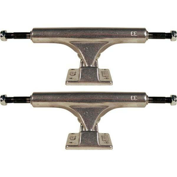 Ace Trucks MFG. 33 Classic High Polished Skateboard Trucks - 5.37" Hanger 8.0" Axle (Set of 2)