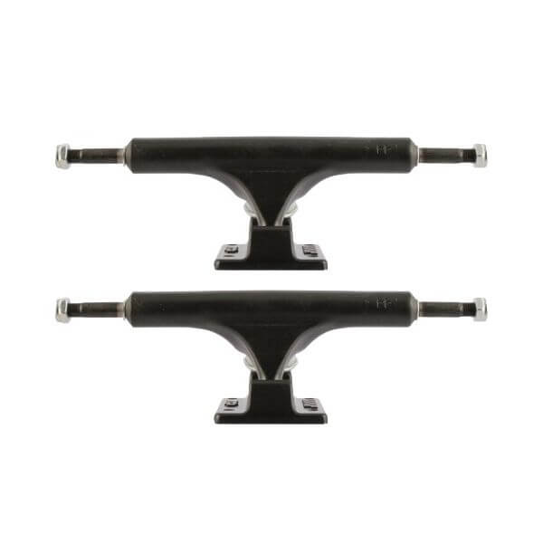 Ace Trucks MFG. 44 Classic High Black Skateboard Trucks - 5.75" Hanger 8.35" Axle (Set of 2)
