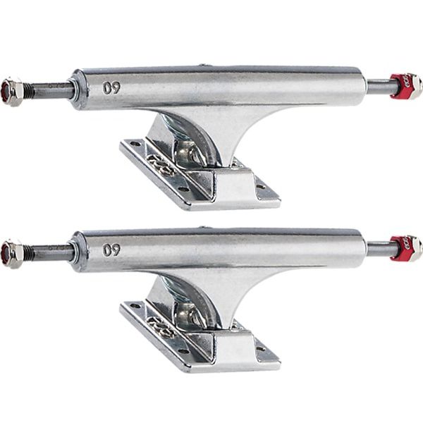 Ace Trucks MFG. AF1 60 Low Polished Skateboard Trucks - 6.0" Hanger 8.75" Axle (Set of 2)