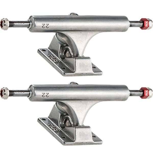 Ace Trucks MFG. AF1 22 Polished Skateboard Trucks - 5.2" Hanger 7.75" Axle (Set of 2)