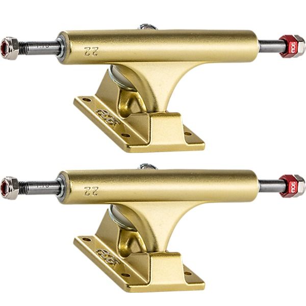 Ace Trucks MFG. AF1 22 Gold Skateboard Trucks - 5.2" Hanger 7.75" Axle (Set of 2)