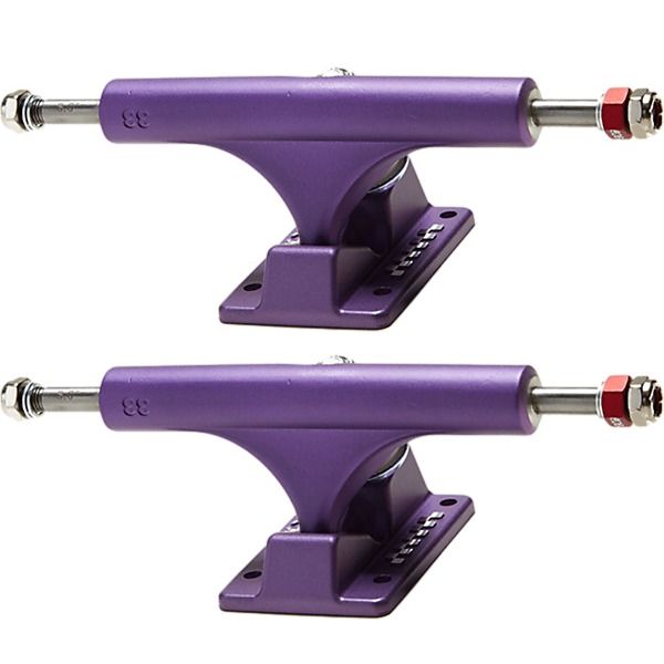Ace Trucks MFG. AF1 33 Purple Skateboard Trucks - 5.4" Hanger 8.0" Axle (Set of 2)