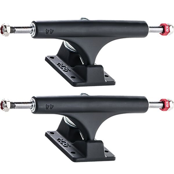 Ace Trucks MFG. AF1 44 Matte Black Skateboard Trucks - 5.6" Hanger 8.25" Axle (Set of 2)